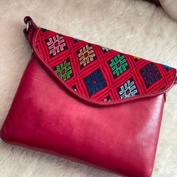 Leather crossbody purse - Picture 1 of 16